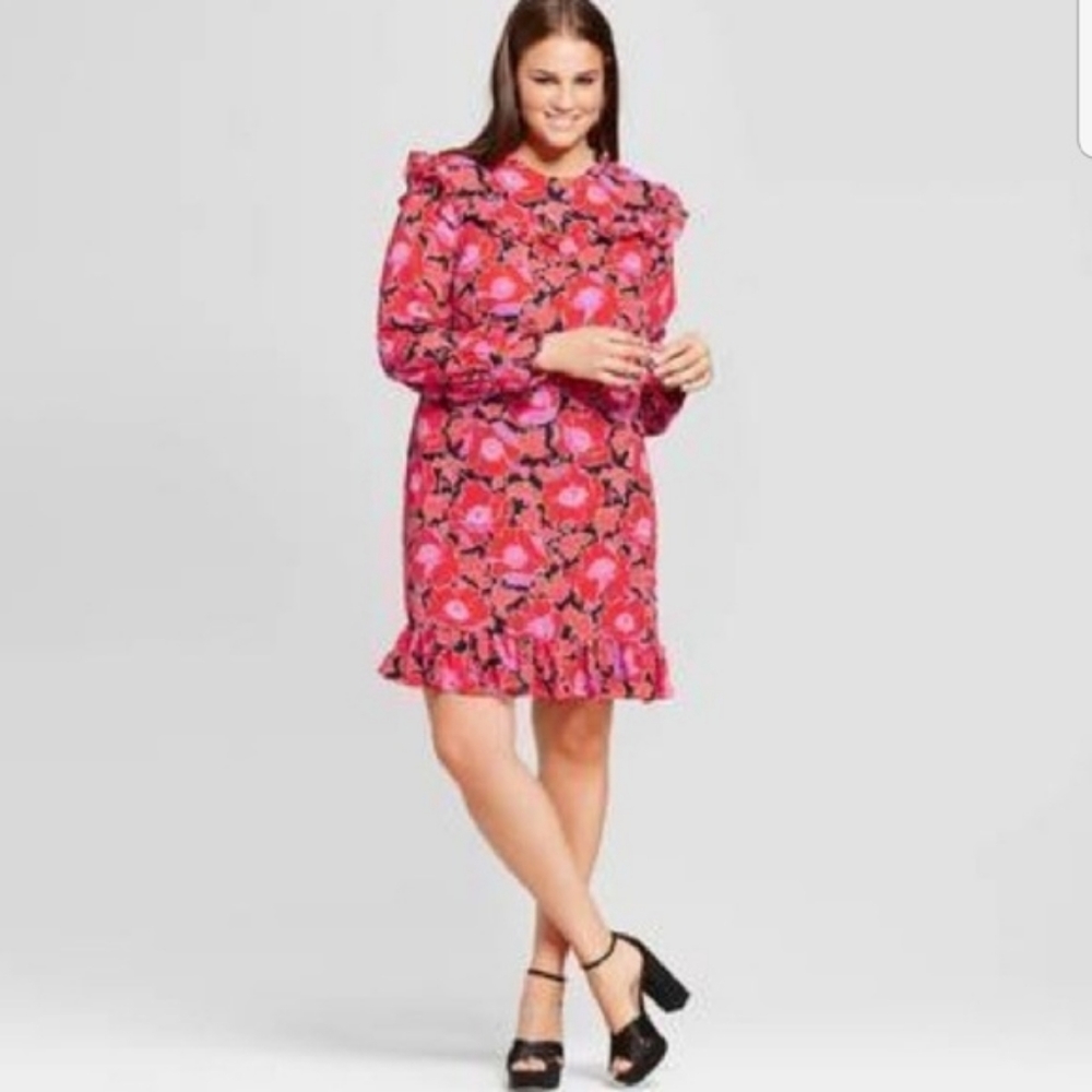 Who What Wear Target Floral Dress